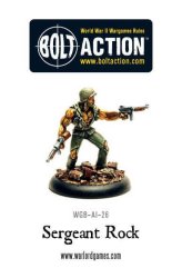 WGB-AI-26 Sergeant Rock 28mm Bolt Action Warlord Games