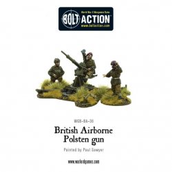 British Airborne Polsten Gun 28mm Bolt Action Warlord Games