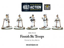 Finnish Ski Troops 28mm Bolt Action Warlord Games