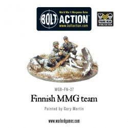 Finnish MMG Team 28mm Bolt Action Warlord Games