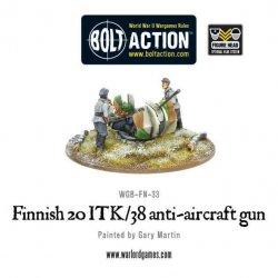 Finnish 20 ITK/38 anti-aircraft gun 28mm Bolt Action Warlord Games