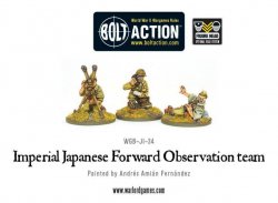 Imperial Japanese FOO team 28mm Bolt Action Warlord Games