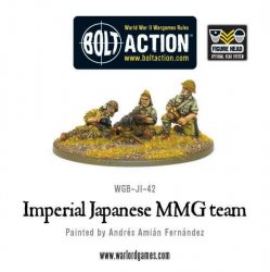 Imperial Japanese MMG team 28mm Bolt Action Warlord Games