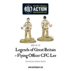 WGB-SP-33 Legends of Great Britain - Flying Officer CFC Lee 28mm Bolt Action Warlord Games
