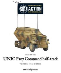 WGB-WM-142 Unic P107 Command Halftrack 28mm Bolt Action Warlord Games