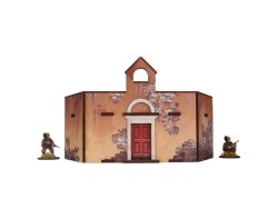 H00301 WW2 Italy Chapel 28mm Micro Art Studio