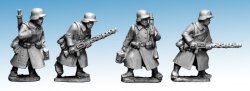German Infantry in Greatcoats (LMG Teams) Crusader Miniatures 28mm