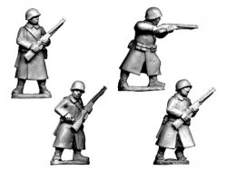 Russian Infantry in Greatcoats II Crusader Miniatures 28mm