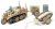 Kettenkraftrad w/Infantry Cart & Goliath Demolition Vehicle 1/48 Tamiya