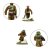 British & Canadian infantry (Winter) Platoon 28mm Warlord Games