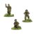 Crew in British Army mid-late war uniforms 28mm