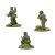 Crew in British Army mid-late war uniforms 28mm