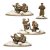 402411008 British & Canadian Infantry (Winter) Heavy Weapons Platoon 28mm Bolt Action Warlord Games