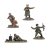 German Veteran Infantry Medic, Radio Operator, Officer and NCO 28mm Bolt Action