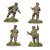 403011111 British Airborne platoon commanders 28mm Bolt Action Warlord Games