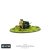 Australian 2-pdr light anti-tank gun (Pacific) 28mm Warlord Games