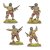 403203101 US Rangers platoon commanders 28mm Bolt Action Warlord Games