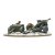 403401001 25-Pdr Light Howitzer with British Infantry (Winter) Crew 28mm Bolt Action Warlord Games
