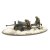 403401003 6 pdr anti-tank gun with British infantry (winter) crew 28mm Bolt Action Warlord Games