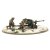 6 pdr anti-tank gun with British infantry (winter) crew 28mm Bolt Action