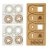 408800010 Bolt Action MDF Unit Pin Markers - USA Warlord
