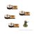 Bolt Action MDF Unit Pin Markers - Free French Warlord Games