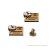 Bolt Action MDF Vehicle Pin Markers - British 8th Army