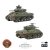 Achtung Panzer! hard plastic Sherman V medium tanks