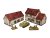 WW2 Normandy Homestead w. Stable scale 15mm