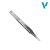 Flat Rounded Stainless Steel Tweezers (120 mm)