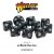 D10 Dice Pack - Black Warlord Games