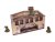 H00300 WW2 Italy Terrace 28mm Micro Art Studio
