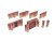 WW2 Italy Wall 28mm Prepainted Micro Art Studio