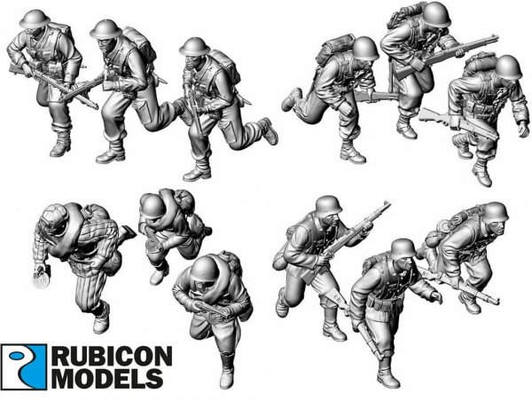 28mm Infanteri från Rubicon Models