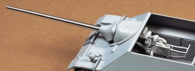Zoom bild av German Jagdpanzer IV /70(V) Lang Metal Gun Barrel Set 1/35 Tamiya