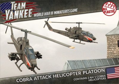 WWIII Team Yankee Cobra Attack Helicopter Platoon 15mm