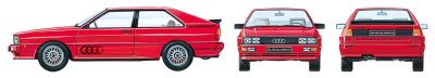 Zoom bild av Audi quattro (45th Anniversary Version) 1/24 Tamiya