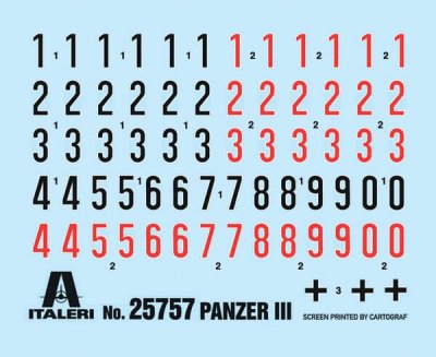 Zoom bild av Pz. Kpfw. III Ausf. J/L/M/N 1:56 Italeri