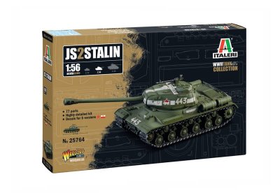 Zoom bild av 25764 JS2 STALIN 1:56 Italeri