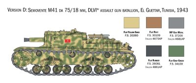 Zoom bild av Italian Tanks & Semoventi 1/56 Italeri