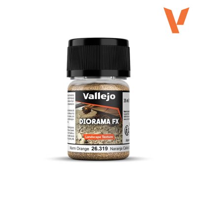 Zoom bild av 26319 Warm Orange 0.1-0.6 mm Diorama FX Vallejo