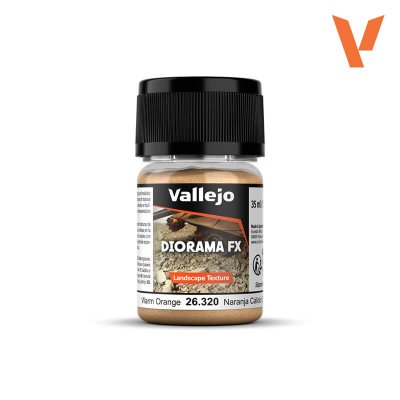Zoom bild av 26320 Warm Orange 0.1-1 mm Diorama FX Vallejo