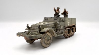 Zoom bild av M21 Mortar Motor Carriage & Tarpaulin Set