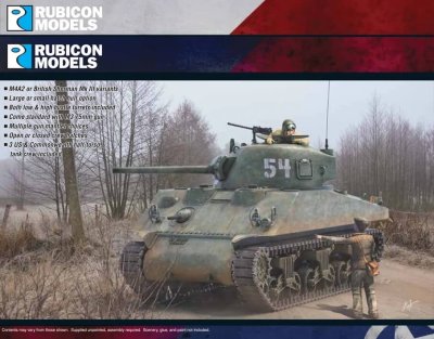 Zoom bild av Rubicon Models M4A2 Sherman / Sherman III 28mm