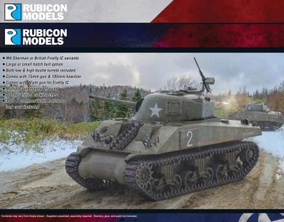 Zoom bild av Rubicon Models M4 Sherman / Firefly IC 28mm