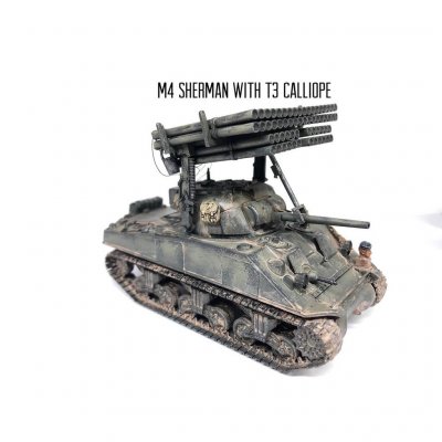 Zoom bild av T34 Calliope Tank Mounted MRL for M4 Sherman