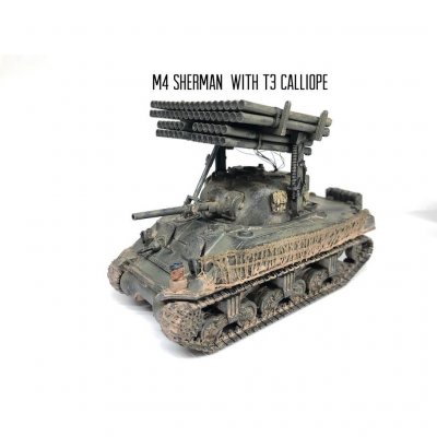 Zoom bild av T34 Calliope Tank Mounted MRL for M4 Sherman