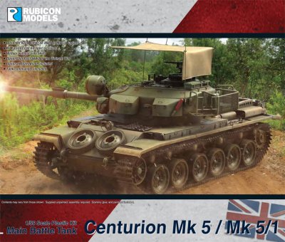 Centurion MBT Mk 5 / Mk 5/1 (FV4011) Rubicon Models