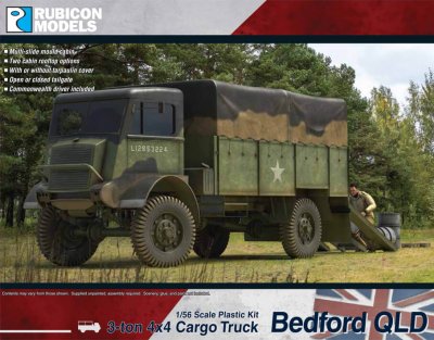 Bedford QLD Cargo Truck Rubicon Models
