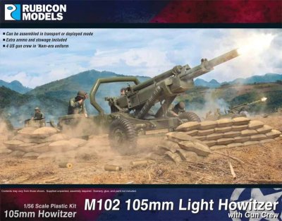 Zoom bild av 280126 M102 105mm Light Howitzer Rubicon 28mm